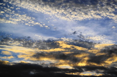 朝の空