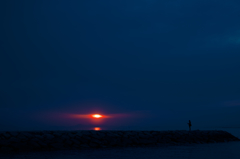 沈む夕日を釣り上げろ