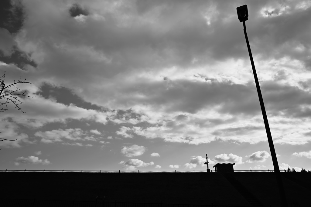 空からの～雲