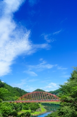 日高川に架かる橋 を眺めて。その２