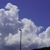 まだ夏の雲