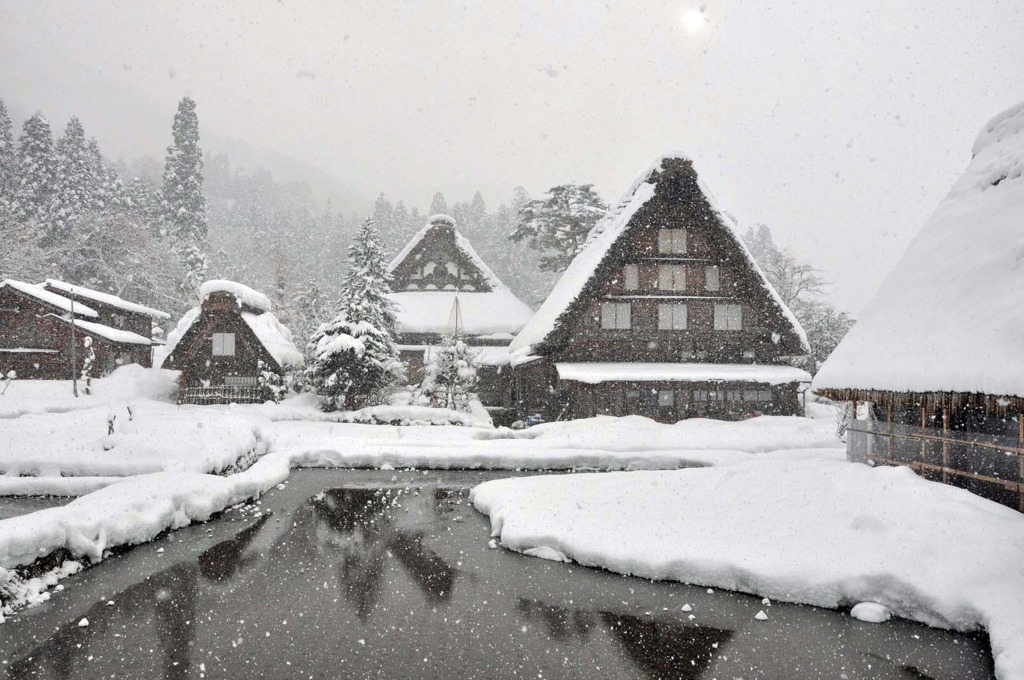 冬の白川郷