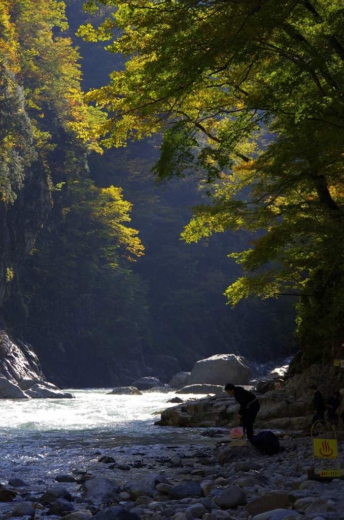 黒部川渓谷（鐘釣）