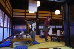 大内宿の蕎麦屋さん