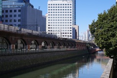 昌平橋からの神田川