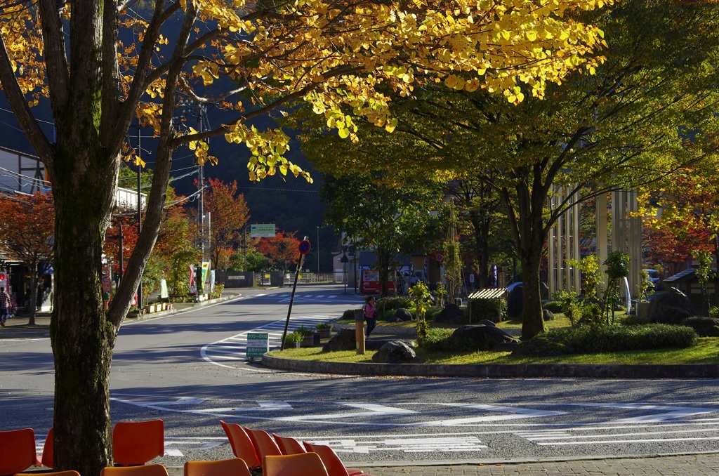 立山駅前ロータリー（ケーブルカー）