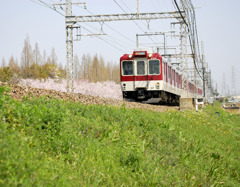 さくらと近鉄電車
