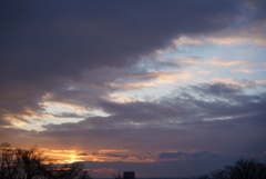 夕日