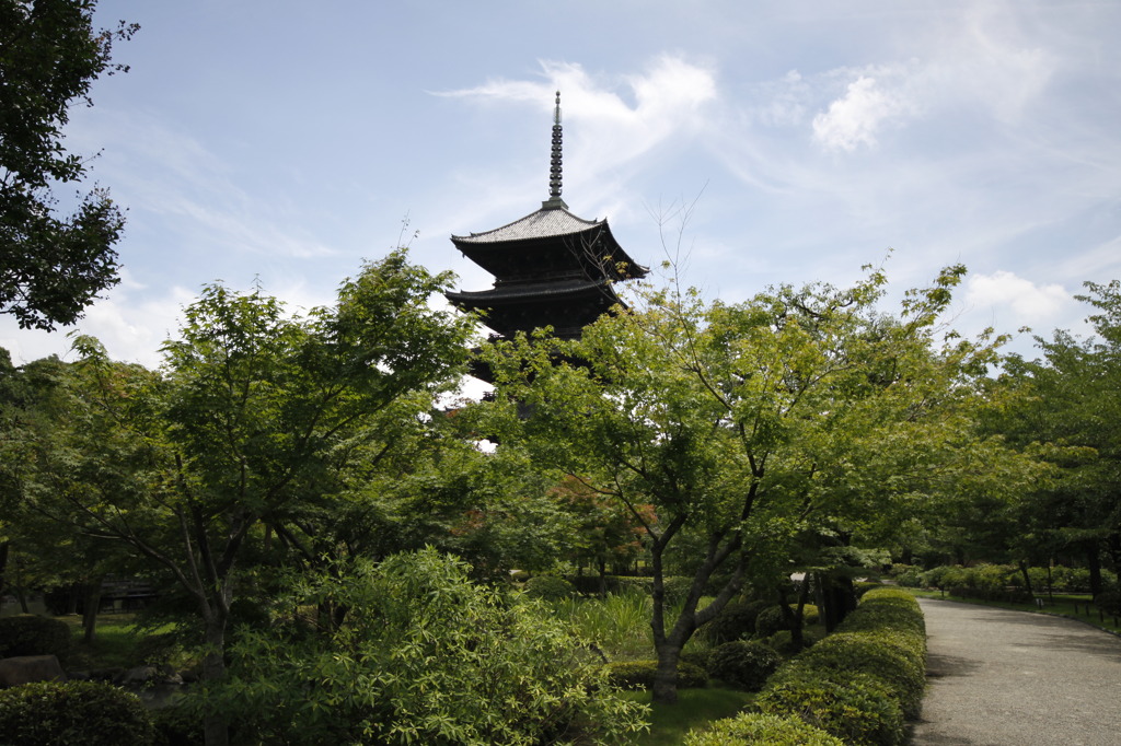 東寺五重塔３