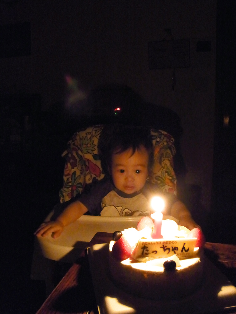 初孫の誕生日③