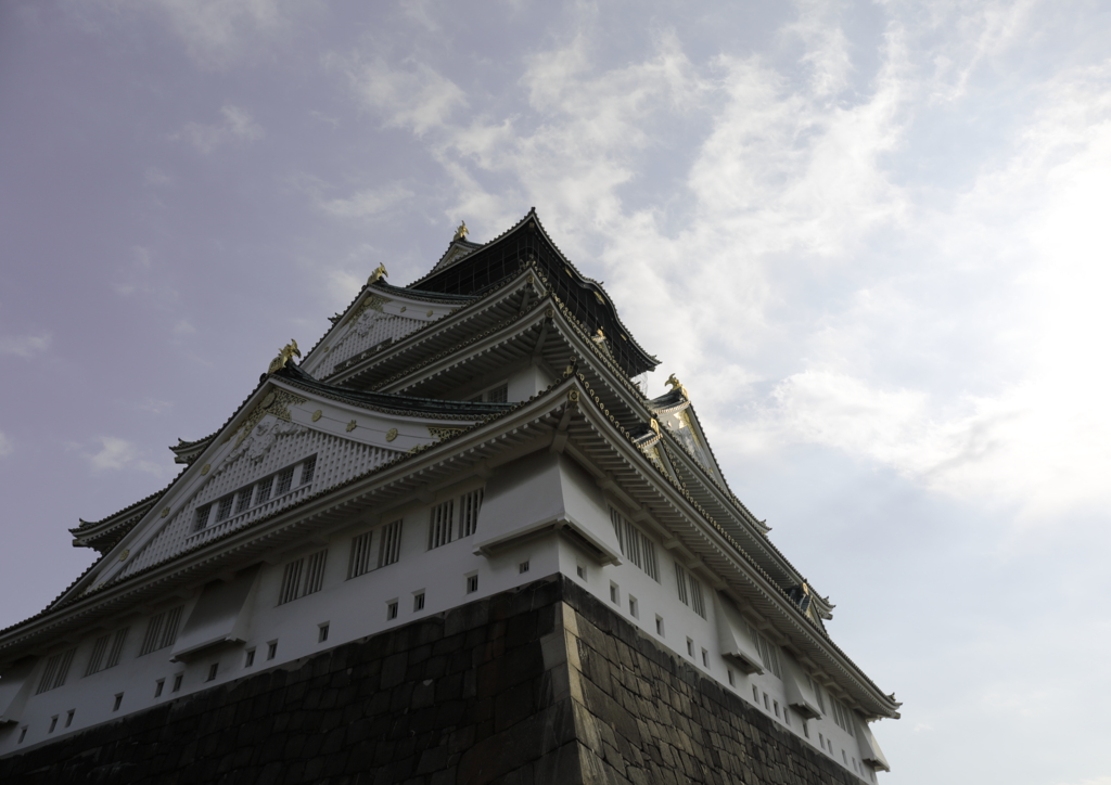 秋の大阪城