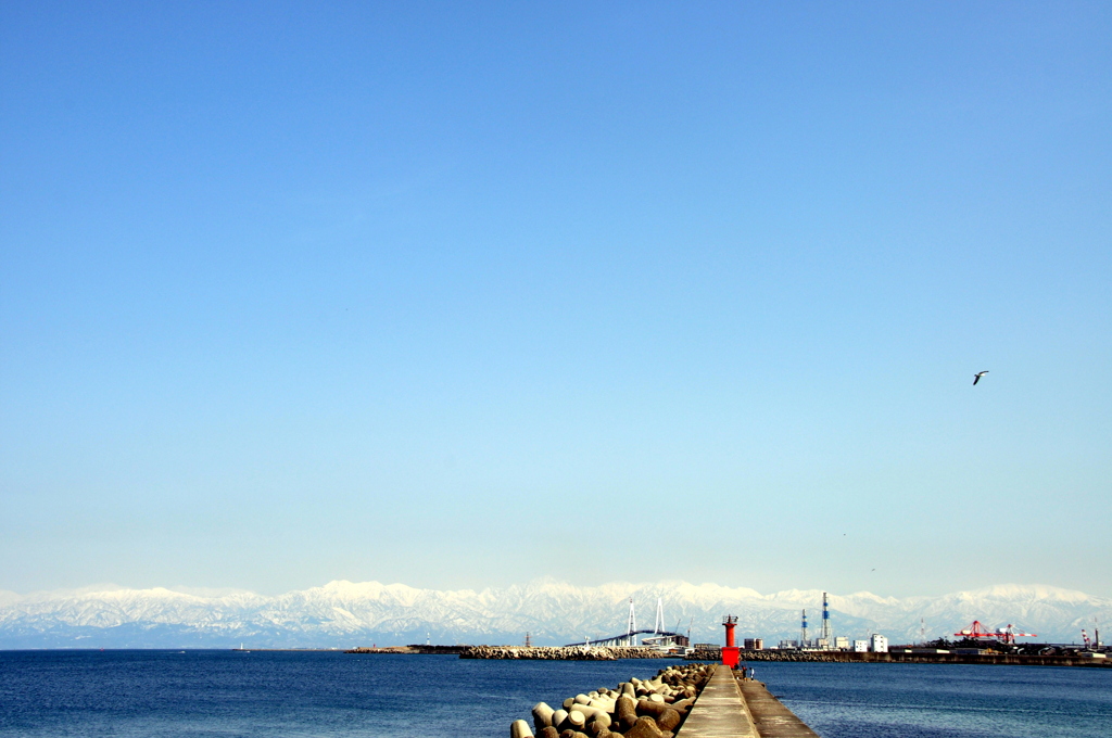 over the sky