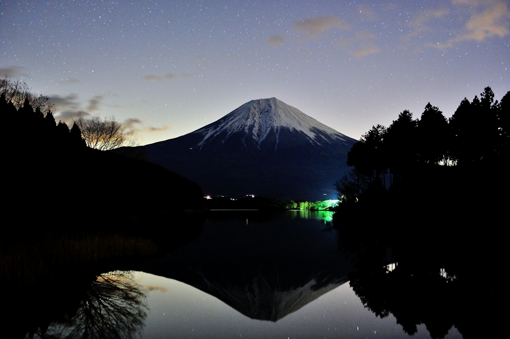 星も映る夜