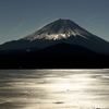 真夜中の光と影
