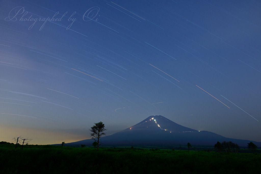 夜空旋回