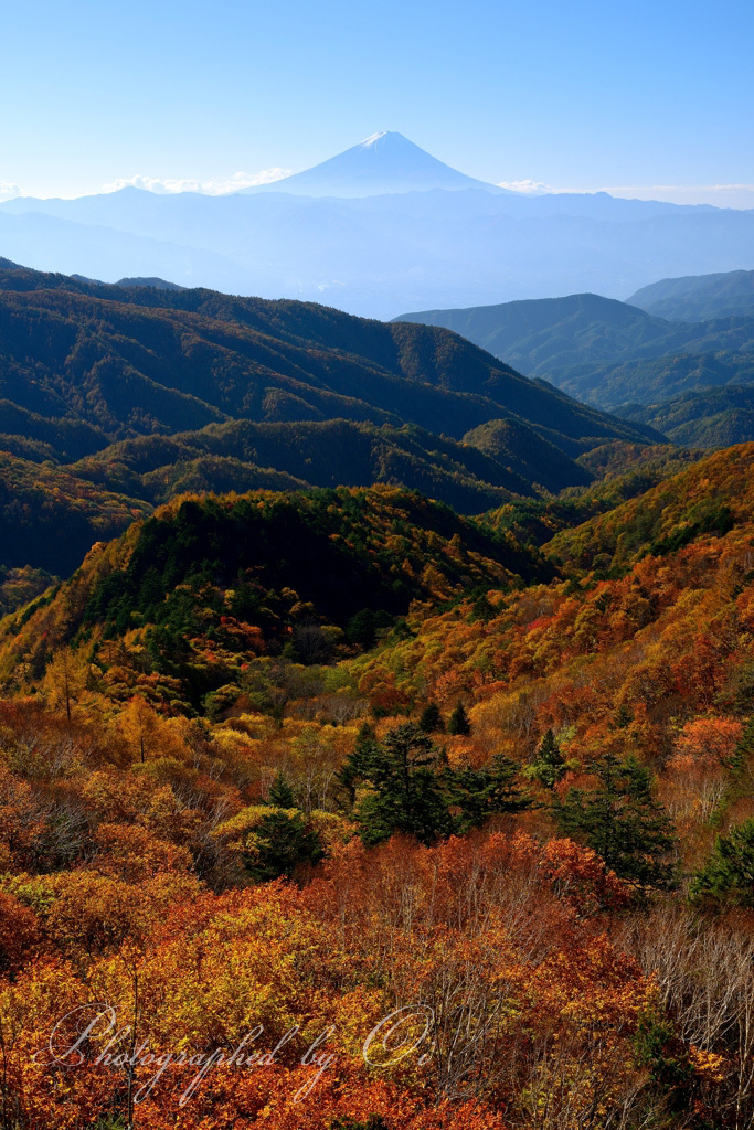 彩りの山脈