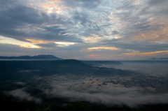 The sea of clouds in May