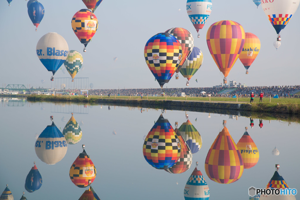 The world is reflected