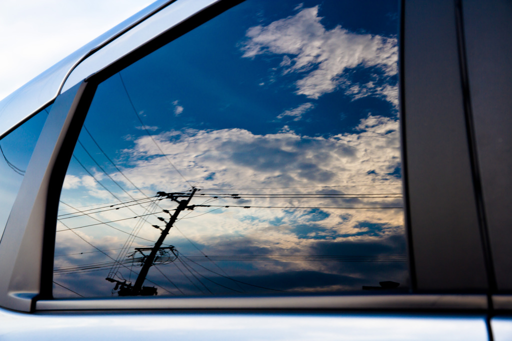 Blue sky window