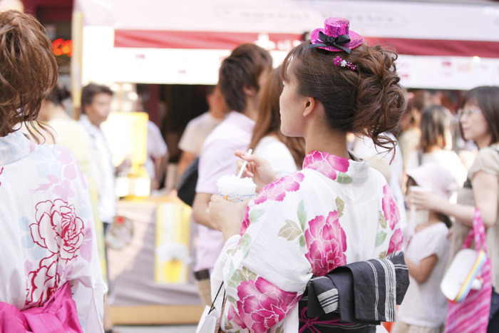 一緒にお祭りへ