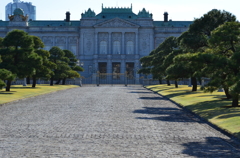 迎賓館と森タワー