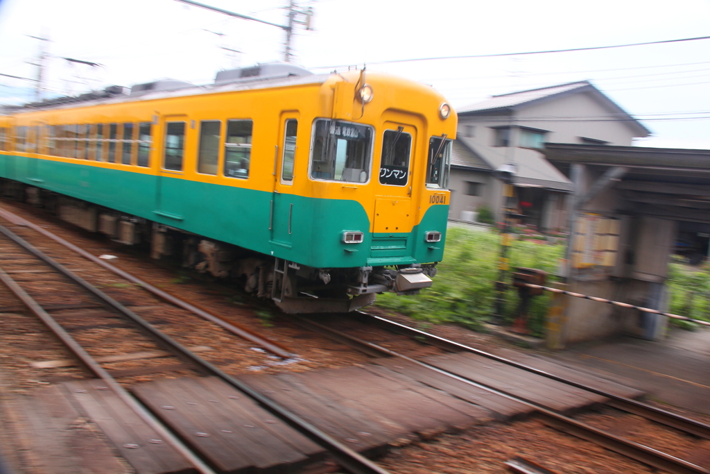 鉄子、流し撮りに挑戦
