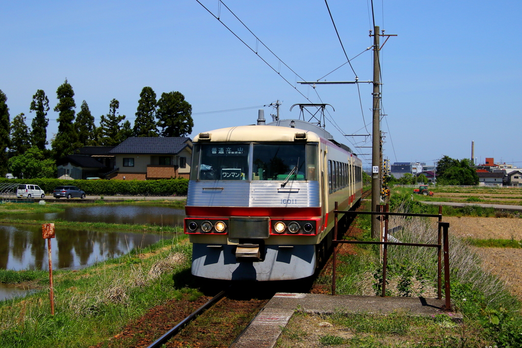 田園を走る