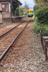 かぼちゃ電車を追いかけた