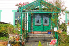 展望台にあるカフェ