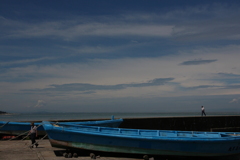 海と男