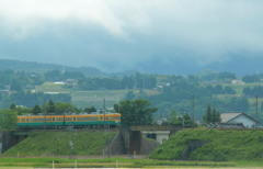 ふり向けば~♪かぼちゃ電車君
