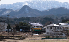 ローカルな駅・・・かぼちゃ君停車中