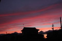 夕焼け空