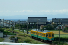 かぼちゃ君～♪　日本海が見えるよ～♪