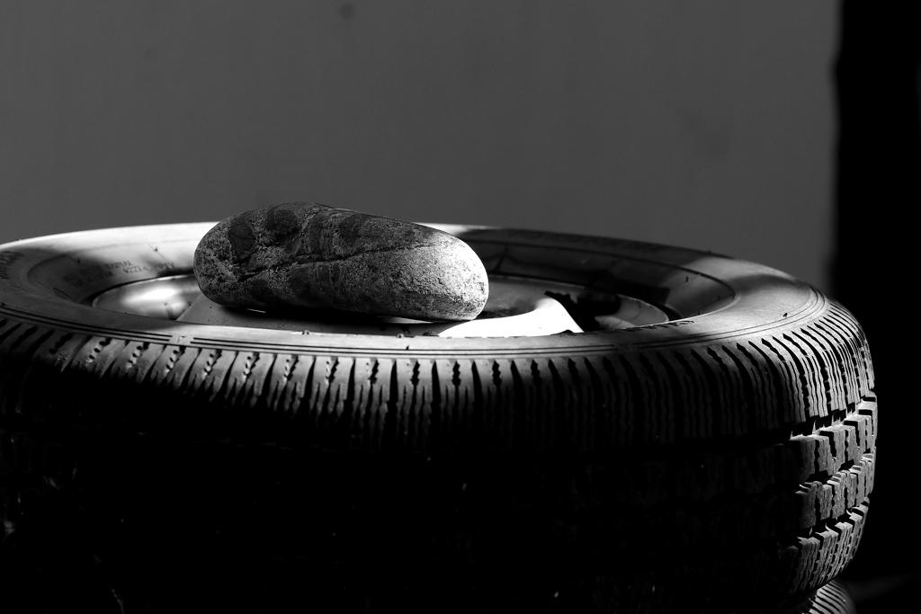 動くなよ！石のひとりごと・・・