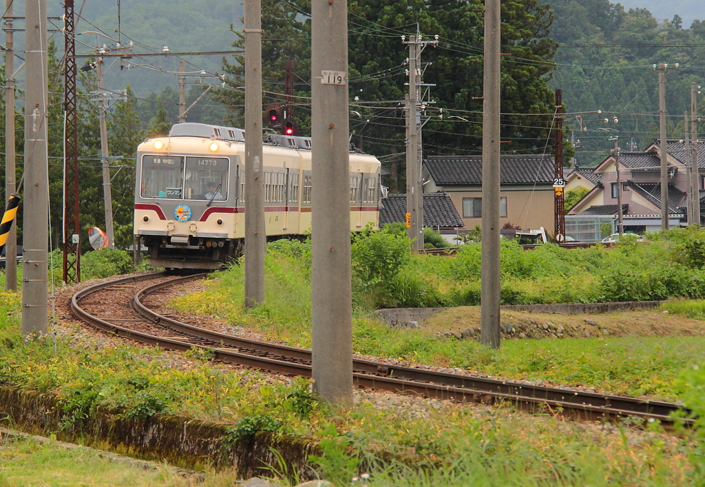 カーブの好きな鉄子♪
