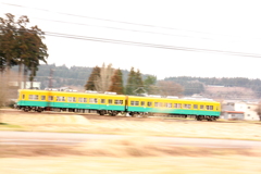 地鉄も走る～♪