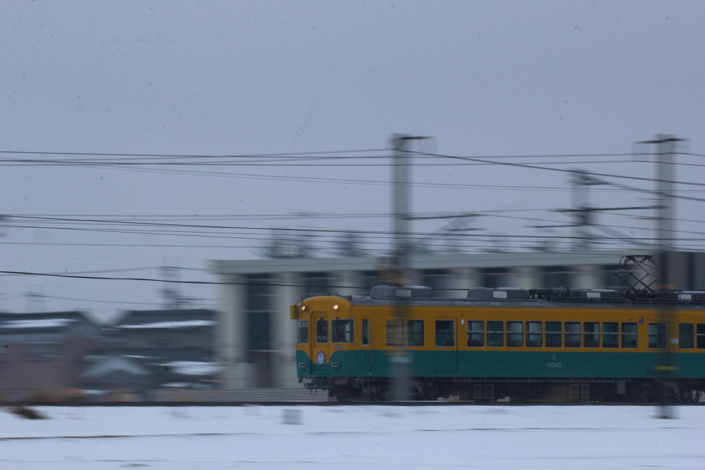 雨が降って雪が解けてきたよ～！