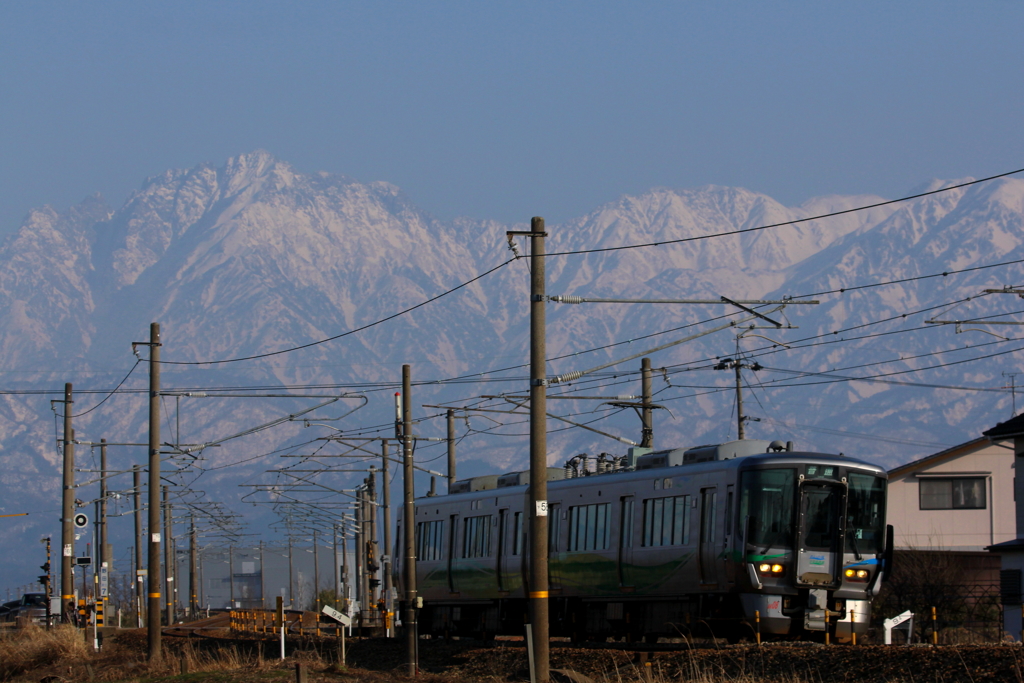 あいの風が走る