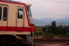 立山には雪が（初冠雪）