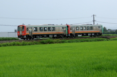雨の日の満員電車