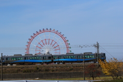 観覧車とあいの風