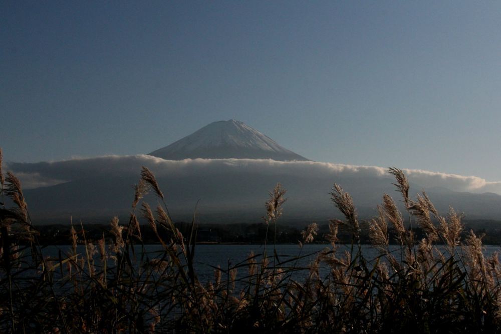秋の日の富士山