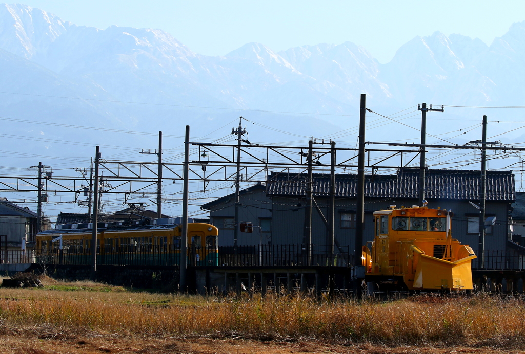 山は雪、発動！