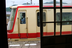 無人駅です