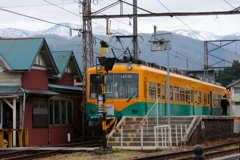 かぼちゃ君、停車中
