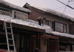 雪下ろし