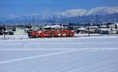 目立ちますか？ラッピング電車君～♪