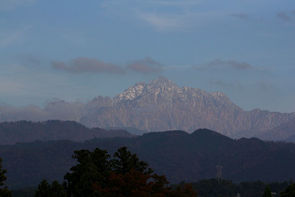 剱岳　深まりゆく秋