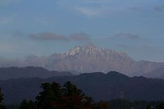 剱岳　深まりゆく秋